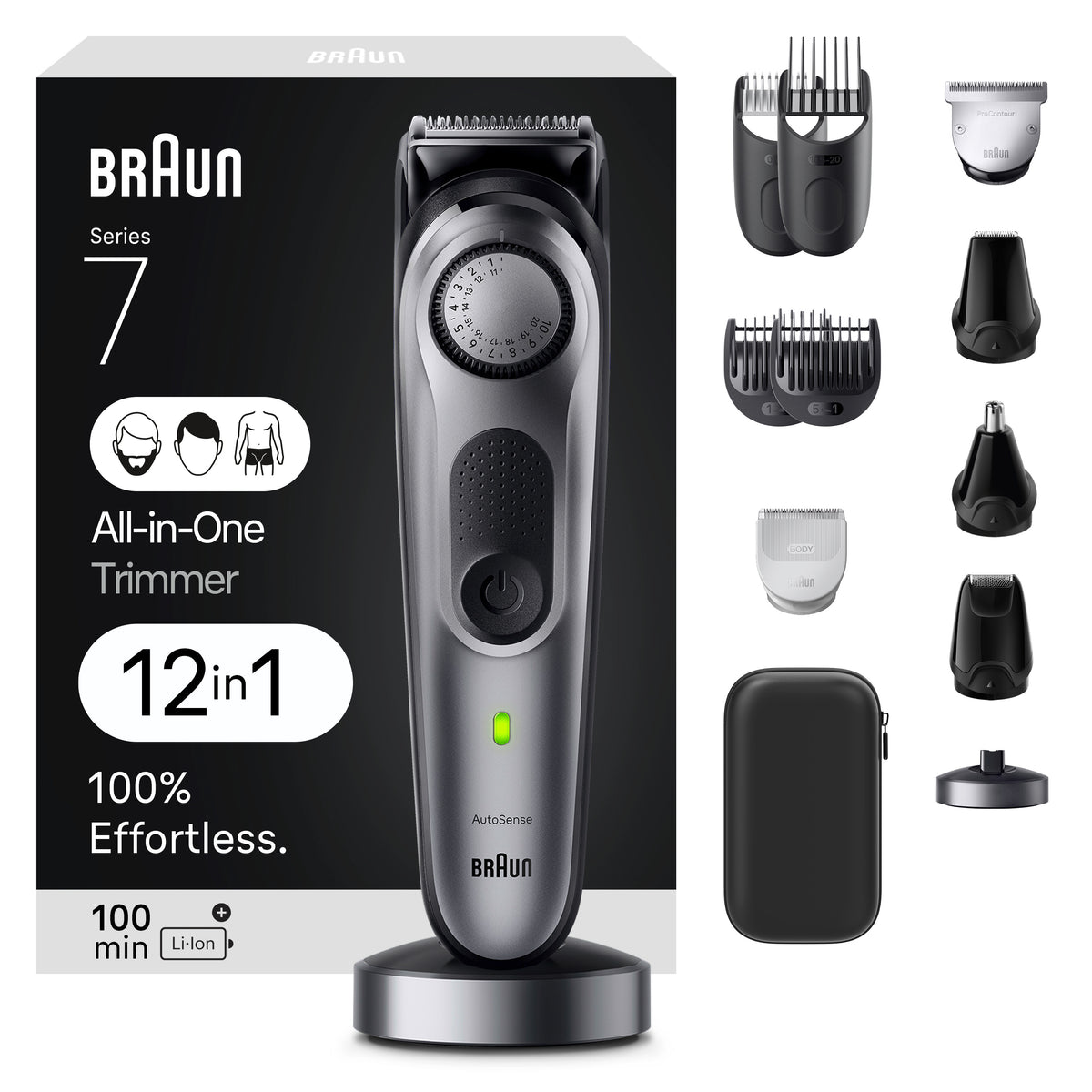 Men's All-in-One Trimmer Series 7, 12-in-1 Kit, 7440