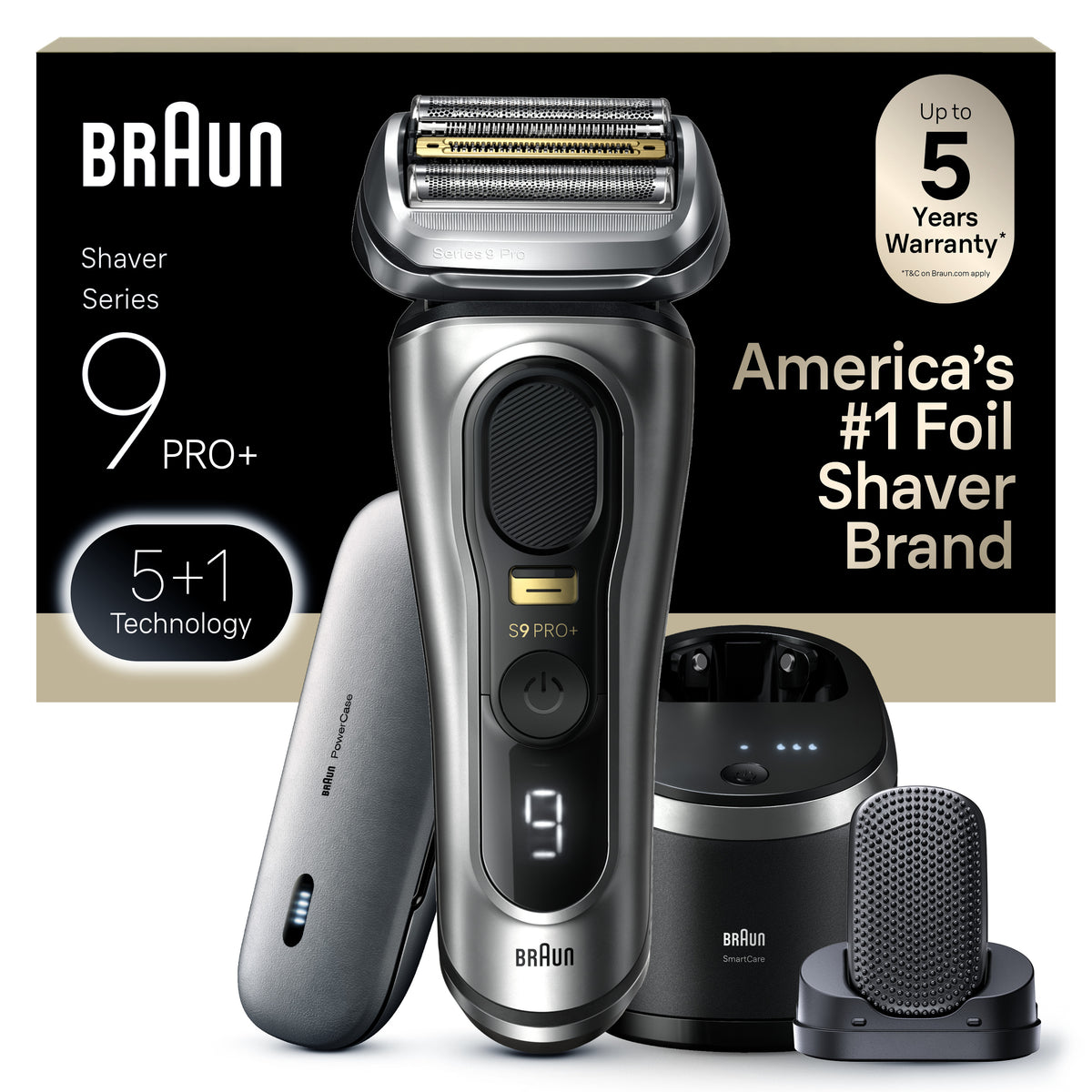 Series 9 Pro Comfort 9599cc Shaver Bundle with PowerCase